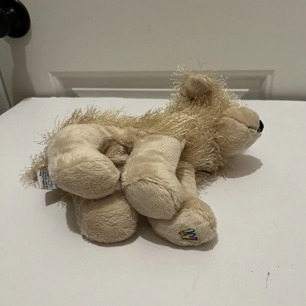 Webkinz Fuzzy Golden Retriever Puppy Dog Stuffed Animal Plush No Code Ganz